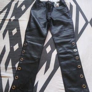 SALE Mango faux leather pants. 2019 trend.